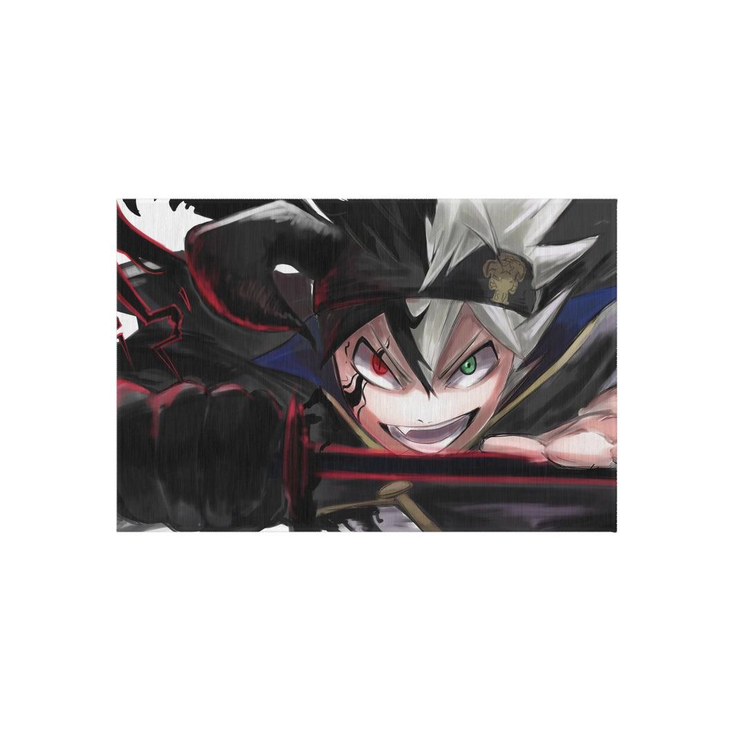 Black Clover Asta Rug