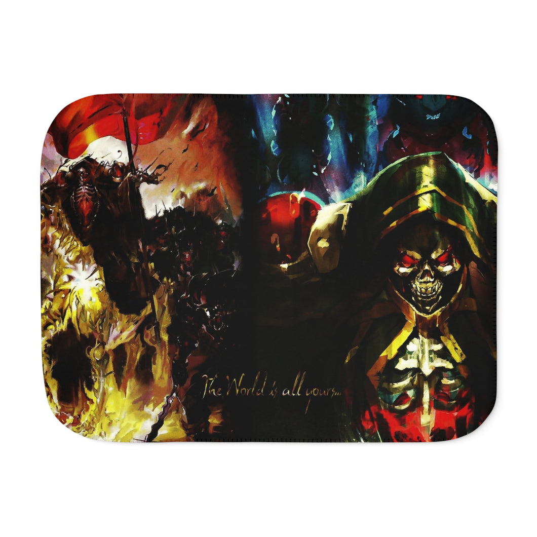 Ainz Ooal Gown Sherpa Blanket