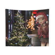 Anime Christmas Indoor Wall Tapestry