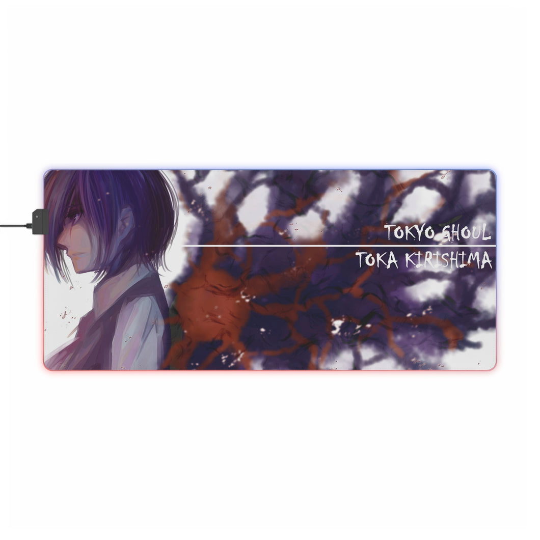 Anime Tokyo Ghoul RGB LED Mouse Pad (Desk Mat)