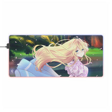 Load image into Gallery viewer, Violet Evergarden RGB LED Mouse Pad (Desk Mat)
