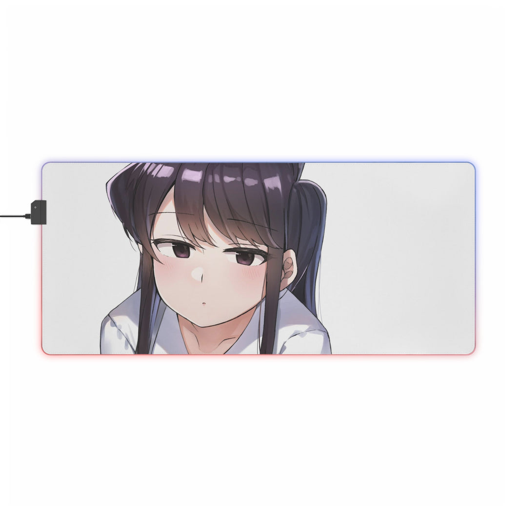 Komi Can't Communicate Komi Shouko RGB LED Mouse Pad (Desk Mat)