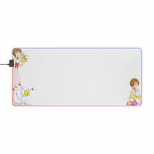 Load image into Gallery viewer, Anime Digimon RGB LED Mouse Pad (Desk Mat)
