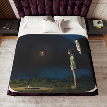 Load image into Gallery viewer, Spirited Away Sherpa Blanket
