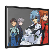 Load image into Gallery viewer, Anime Neon Genesis Evangelion Canvas Framed Art Print
