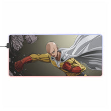 Load image into Gallery viewer, Anime One-Punch Man RGB LED Mouse Pad (Desk Mat)

