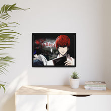 Load image into Gallery viewer, Anime Death Note Canvas Framed Art Print
