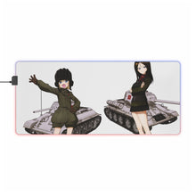 Load image into Gallery viewer, Girls und Panzer RGB LED Mouse Pad (Desk Mat)
