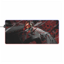 Load image into Gallery viewer, Anime Chainsaw Man RGB LED Mouse Pad (Desk Mat)
