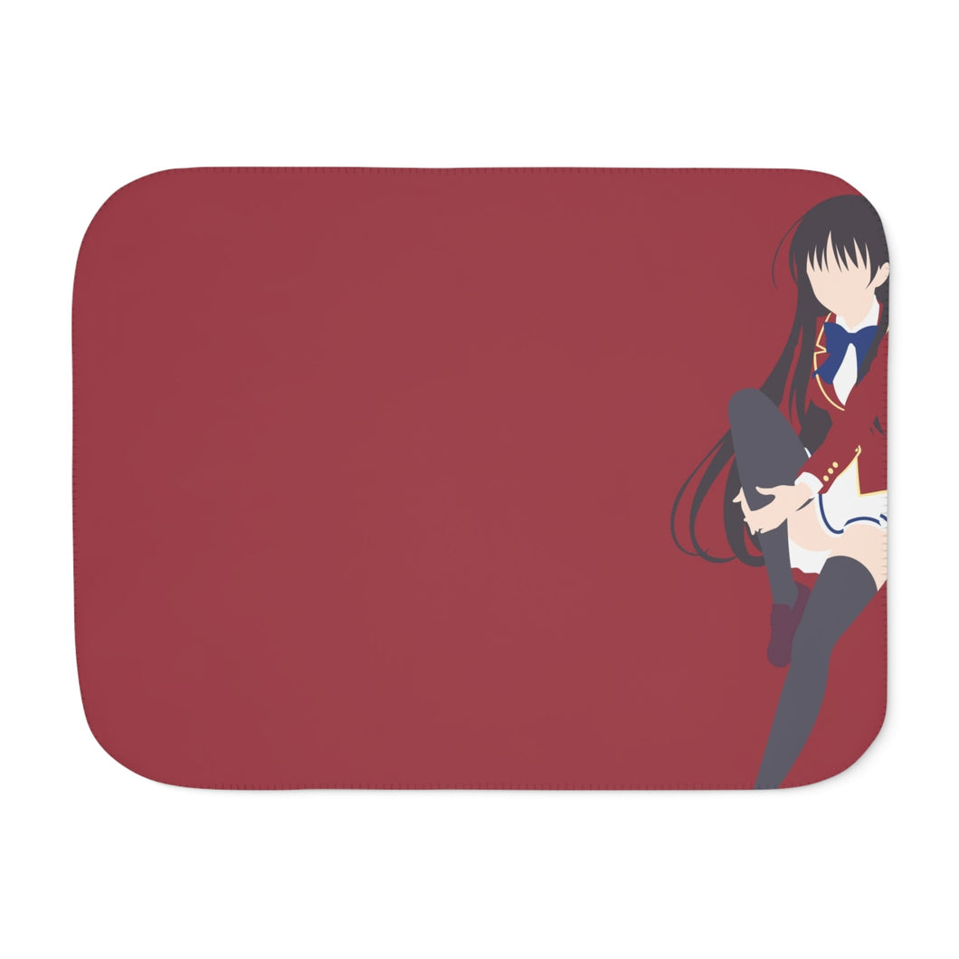 Classroom of the Elite Suzune Horikita Sherpa Blanket