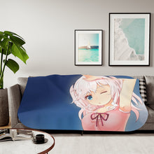 Load image into Gallery viewer, Nao Tomori Face Sherpa Blanket
