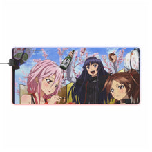 Load image into Gallery viewer, Guilty Crown Inori Yuzuriha, Ayase Shinomiya, Tsugumi RGB LED Mouse Pad (Desk Mat)
