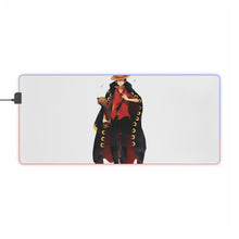Load image into Gallery viewer, One Piece Monkey D. Luffy RGB LED Mouse Pad (Desk Mat)
