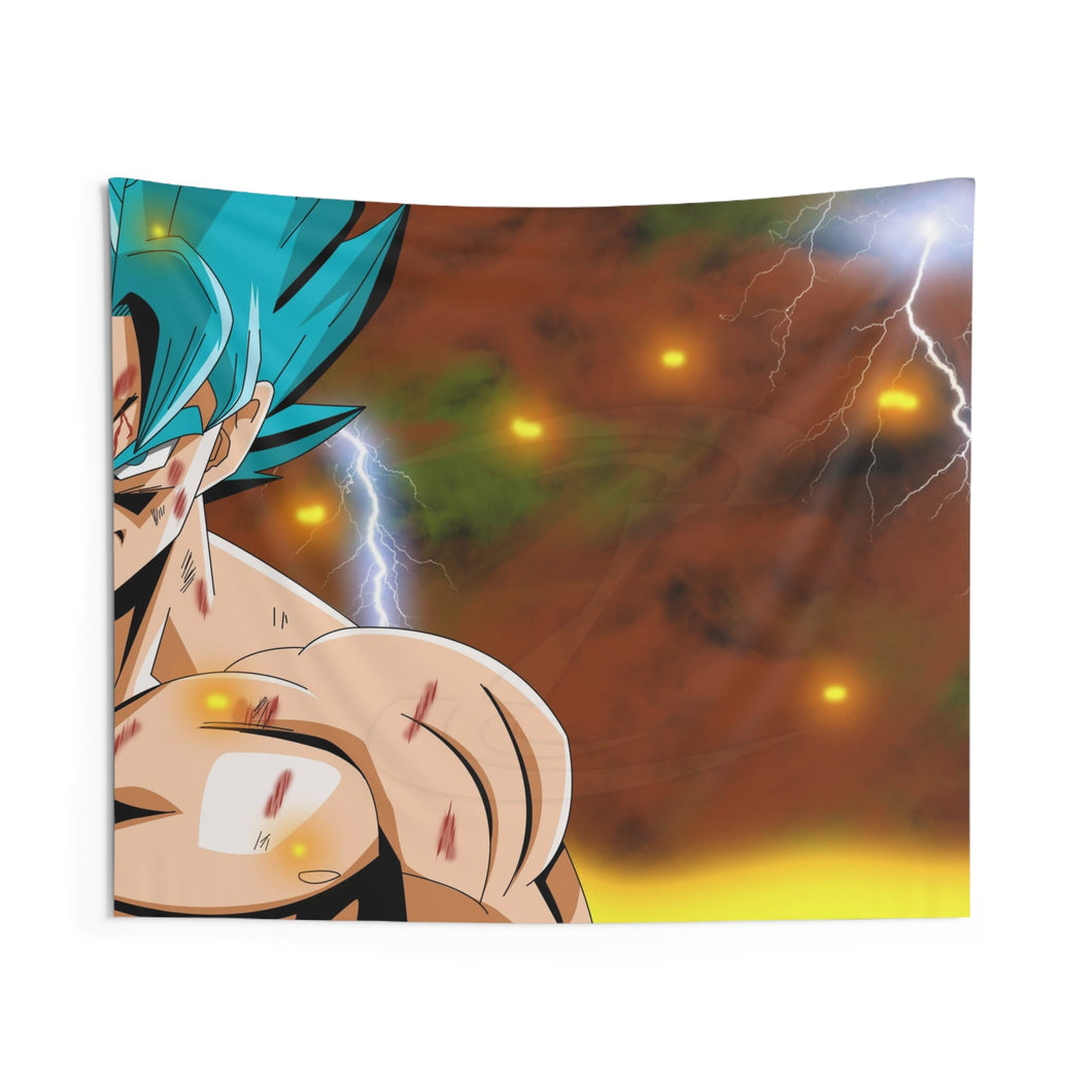 Goku New Form Indoor Wall Tapestry