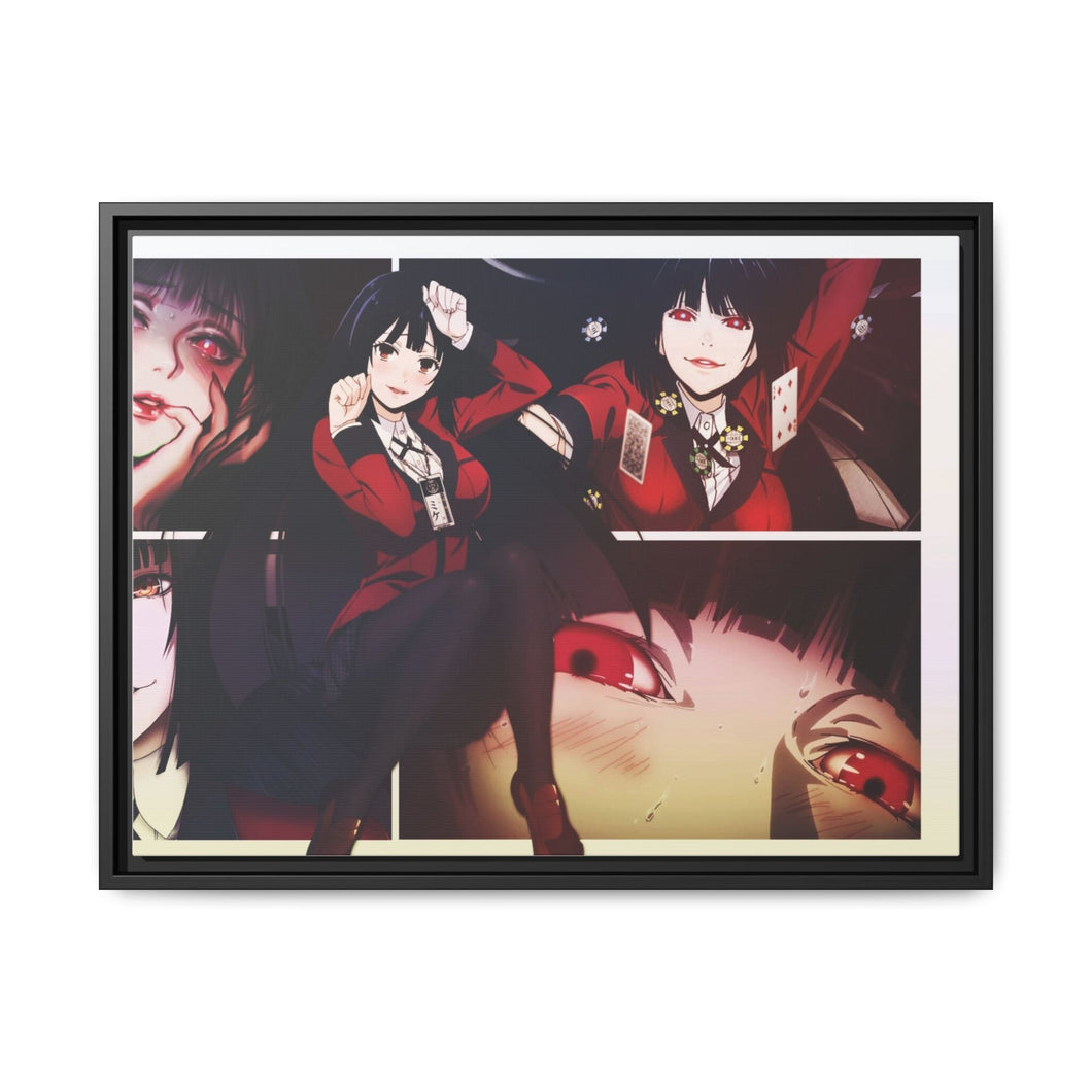 Kakegurui Yumeko Jabami Canvas Framed Art Print