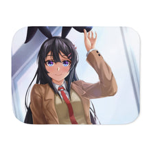 Load image into Gallery viewer, Rascal Does Not Dream of Bunny Girl Senpai Sherpa Blanket
