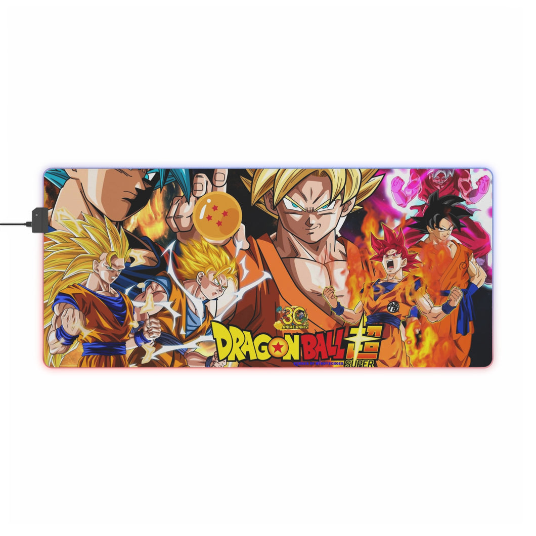Dragon Ball Super RGB LED Mouse Pad (Desk Mat)