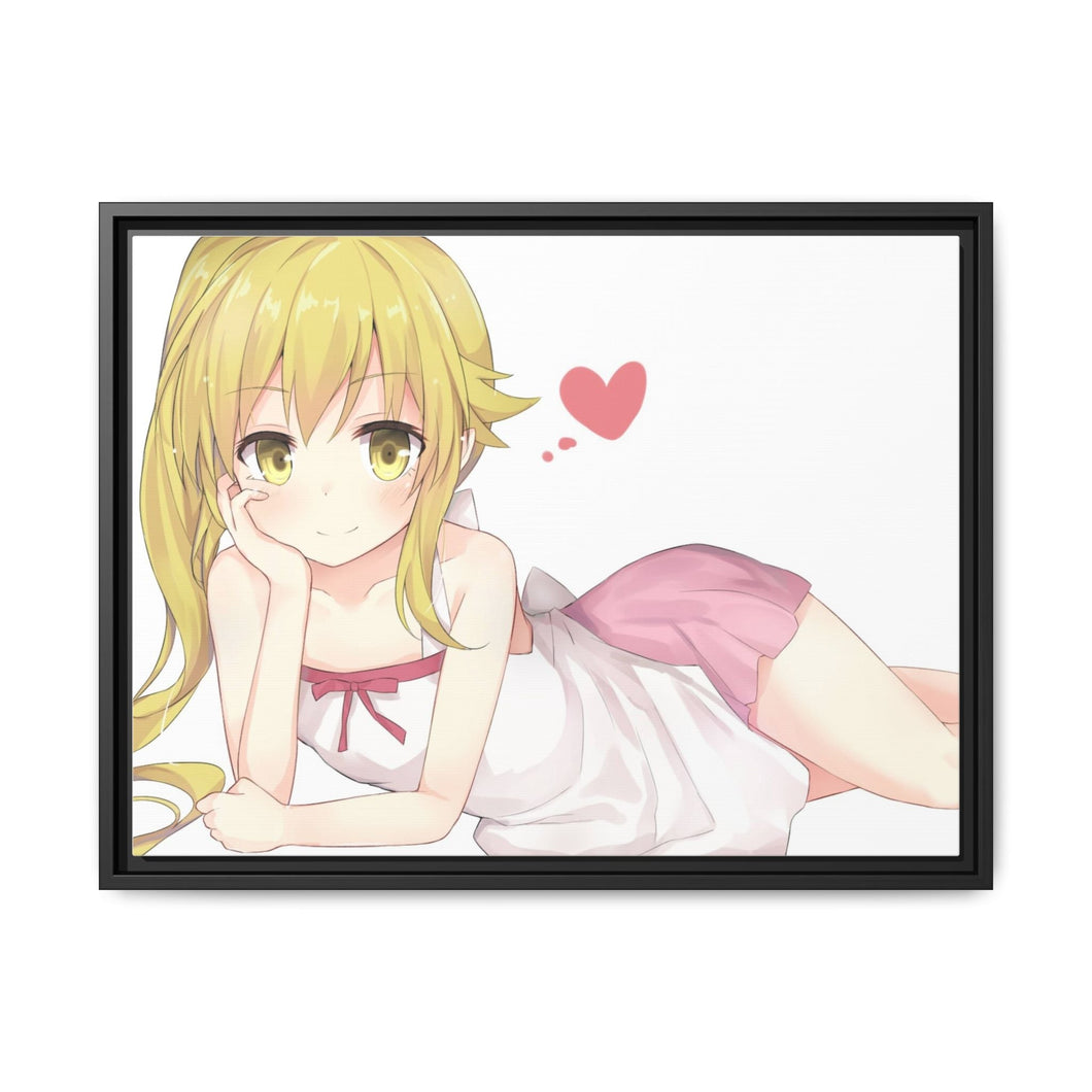 Shinobu Oshino Canvas Framed Art Print