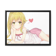 Shinobu Oshino Canvas Framed Art Print