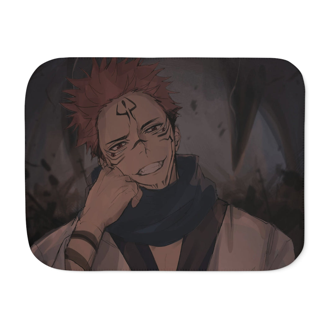 Jujutsu Kaisen Sherpa Blanket
