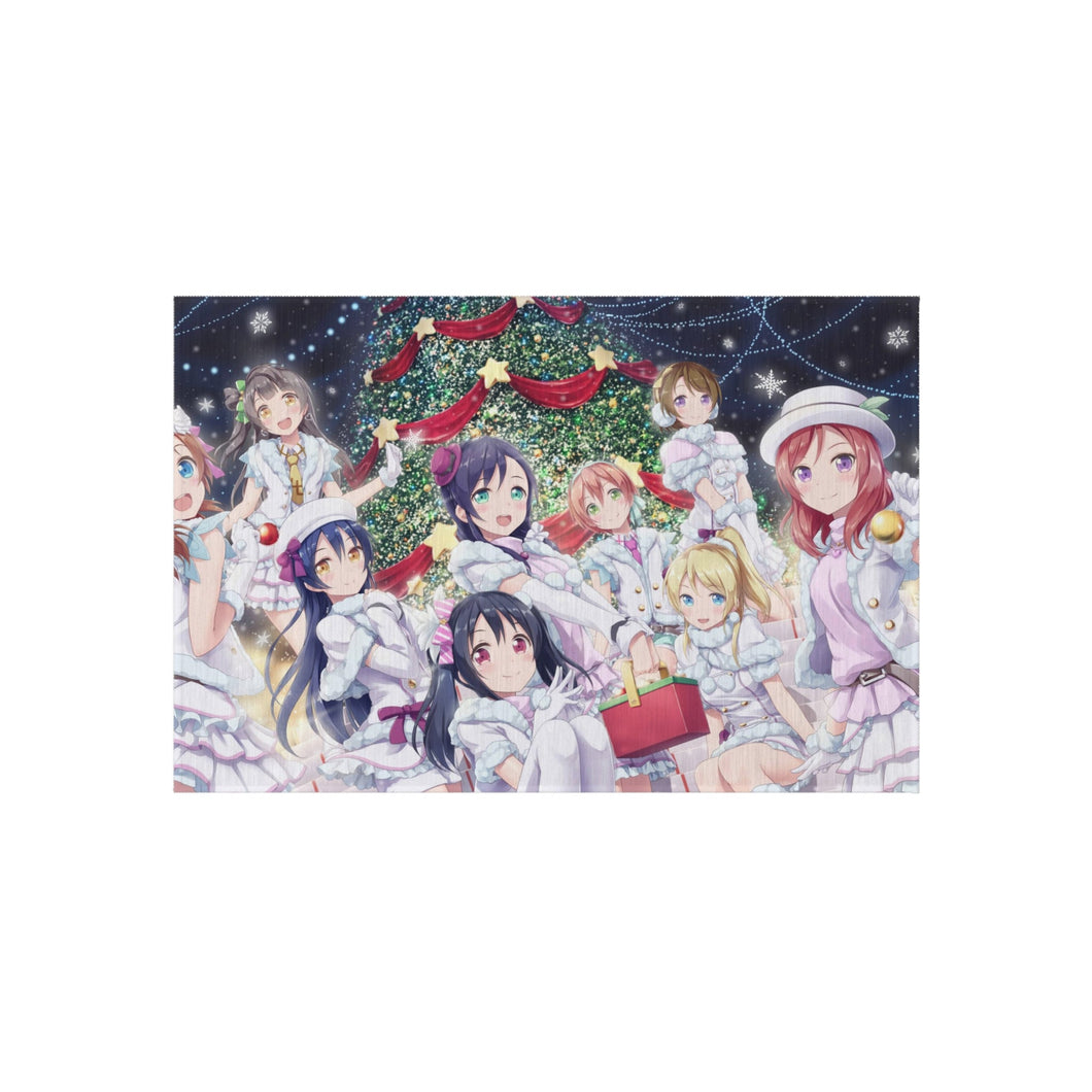 Love Live! Maki Nishikino, Kotori Minami, Umi Sonoda, Honoka Kousaka, Rin Hoshizora Rug