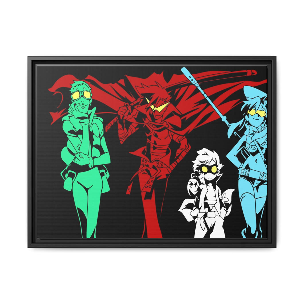 Tengen Toppa Gurren Lagann Canvas Framed Art Print
