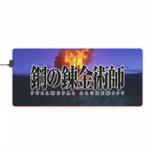 Load image into Gallery viewer, Anime FullMetal Alchemist RGB LED Mouse Pad (Desk Mat)
