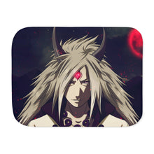 Load image into Gallery viewer, Uchiha Madara, Sage Of Six Paths Sherpa Blanket
