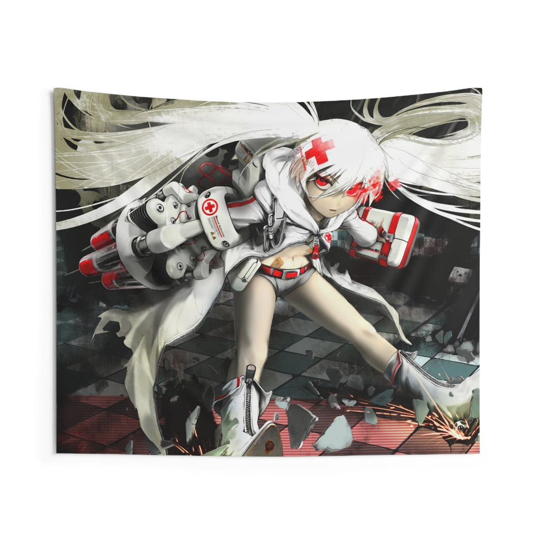Black Rock Shooter Indoor Wall Tapestry