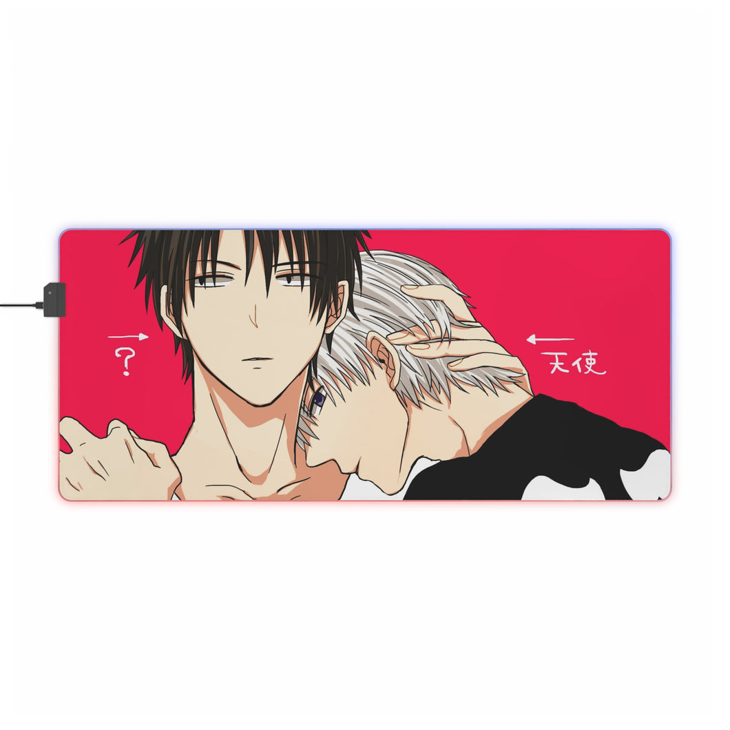 Anime Beelzebub RGB LED Mouse Pad (Desk Mat)