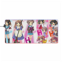 Load image into Gallery viewer, The Melancholy Of Haruhi Suzumiya RGB LED Mouse Pad (Desk Mat)
