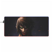 Load image into Gallery viewer, Anime Attack On Titan RGB LED Mouse Pad (Desk Mat)
