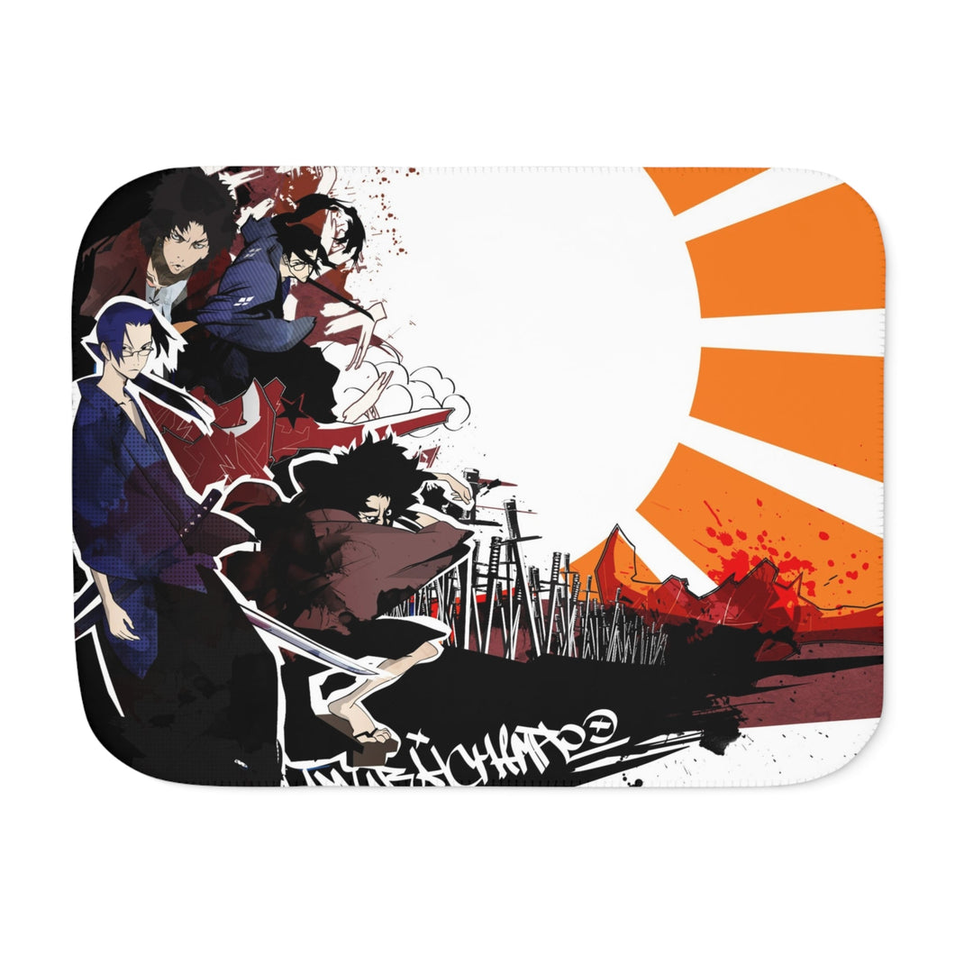 Anime Samurai Champloo Sherpa Blanket