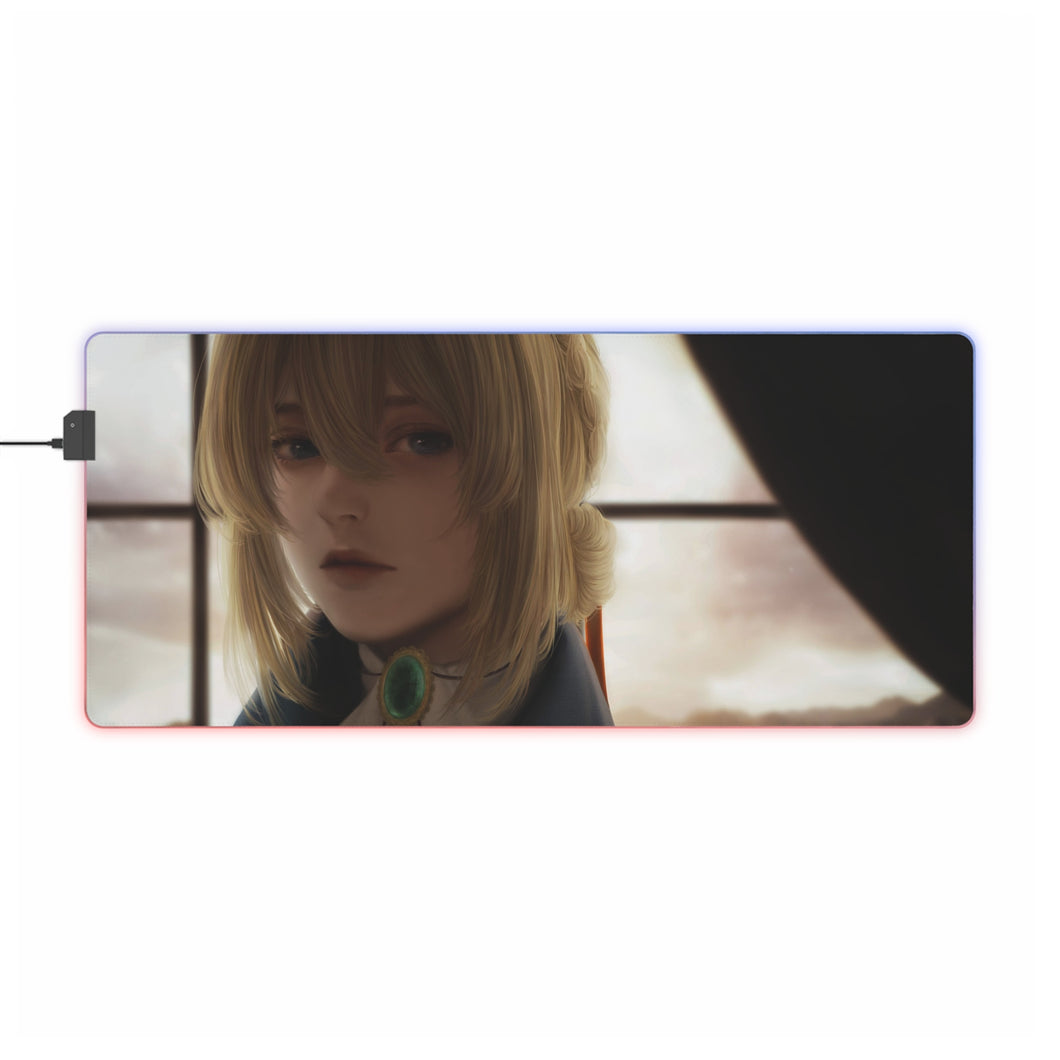 Violet Evergarden RGB LED Mouse Pad (Desk Mat)