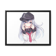 Hibiki Canvas Framed Art Print