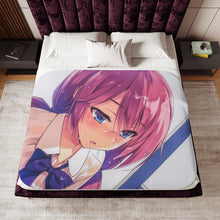 Load image into Gallery viewer, Classroom of the Elite Airi Sakura Sherpa Blanket
