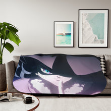 Load image into Gallery viewer, Black Clover Sherpa Blanket

