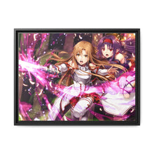 Load image into Gallery viewer, Sword Art Online Asuna Yuuki Canvas Framed Art Print
