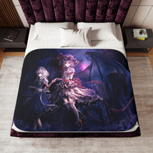 Load image into Gallery viewer, The Vampiress Mistress Sherpa Blanket
