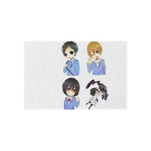 Load image into Gallery viewer, Durarara!! Celty Sturluson, Masaomi Kida, Anri Sonohara, Shinra Kishitani Rug
