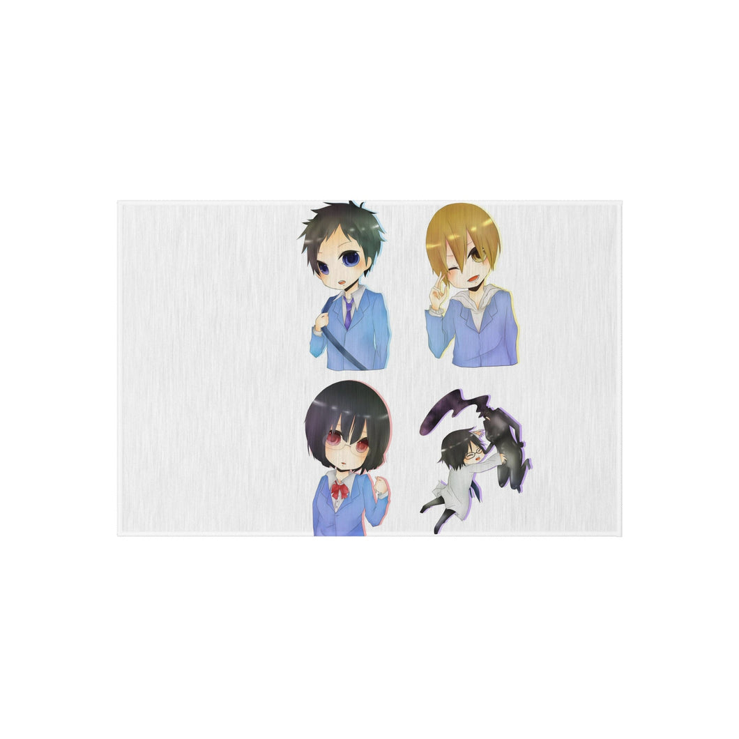 Durarara!! Celty Sturluson, Masaomi Kida, Anri Sonohara, Shinra Kishitani Rug