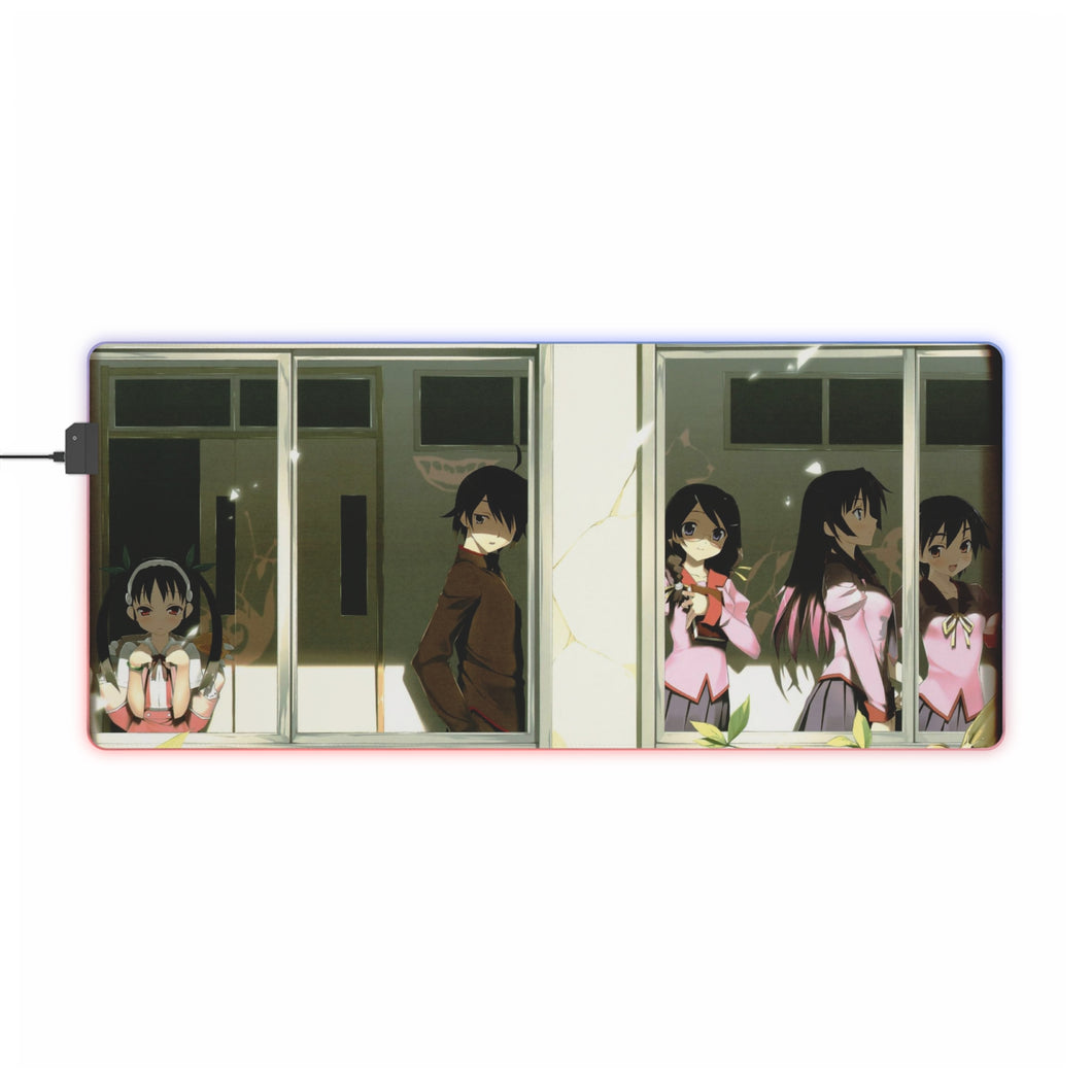 Monogatari (Series) RGB LED Mouse Pad (Desk Mat)