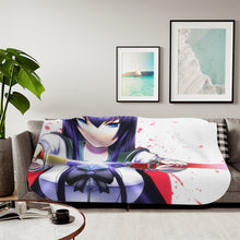 Load image into Gallery viewer, Saeko Busujima Sherpa Blanket
