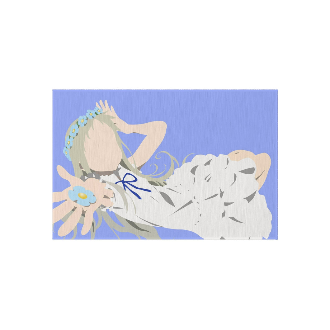 Menma / Honma Meiko from Anohana Minimalist Rug