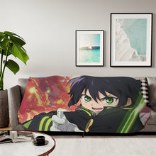 Load image into Gallery viewer, Seraph Of The End Sherpa Blanket
