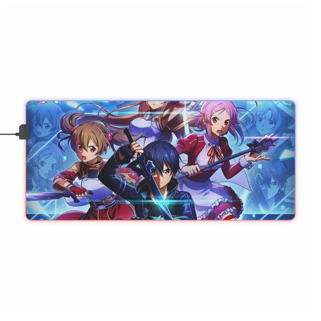 Sword Art Online RGB LED Mouse Pad (Desk Mat)
