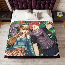 Load image into Gallery viewer, Anime Fairy Tail Sherpa Blanket
