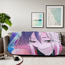 Load image into Gallery viewer, Anime Guilty Crown Sherpa Blanket
