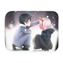 Load image into Gallery viewer, Darling in the FranXX Sherpa Blanket
