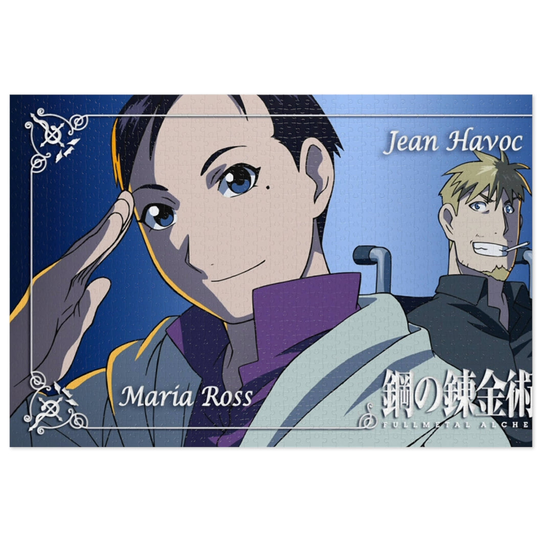 Anime FullMetal Alchemistr Jigsaw Puzzle